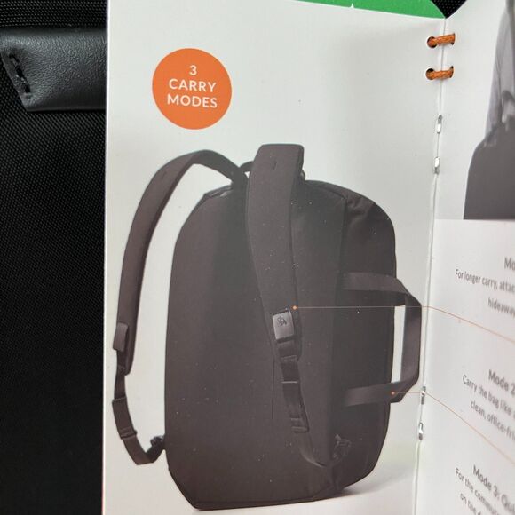 Discontinued Bellroy 28L Flight Bag Black Travel Rare Convertible Backpack - Picture 5 of 16